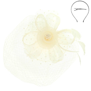 Rose Veil Fascinator