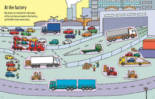 First Sticker Book Trucks Book