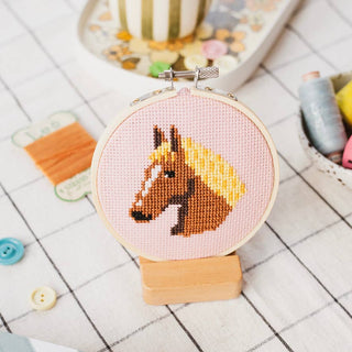 Beginner Horse Cross Stitch Kit