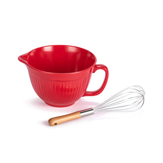 Mrs. Claus Mixing Bowl/Whisk Set