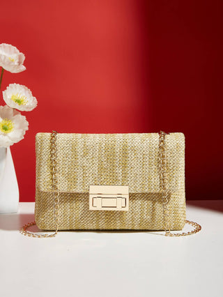 Summer Breeze Straw Purse