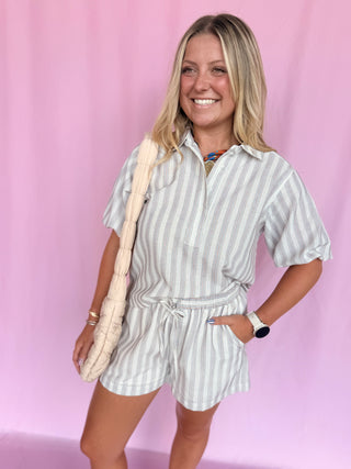 Stripe Shore Top