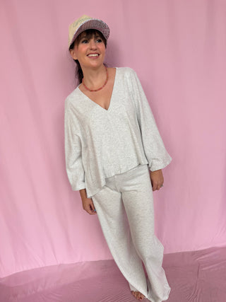 Folded Terry Pants