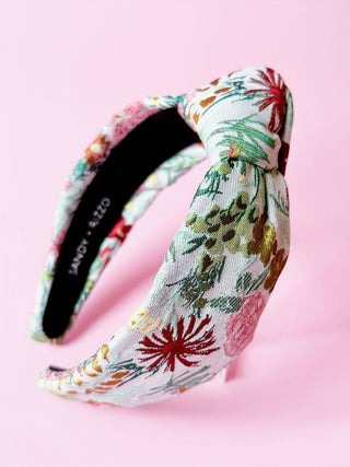 Ivory Floral Headband