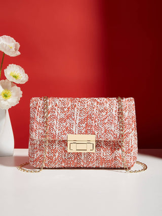 Summer Breeze Straw Purse