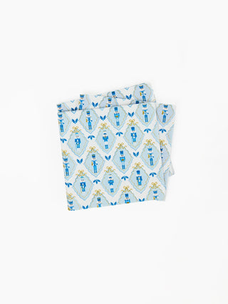 Scallop Nutcracker Cocktail Napkins