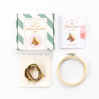 Beginner Horse Cross Stitch Kit