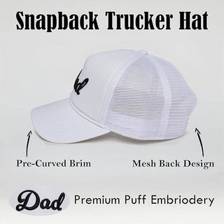 Embroidery Dad Trucker Hat