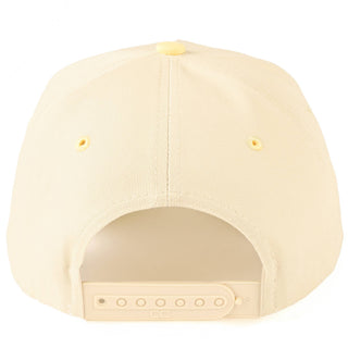 Beige baseball cap on a white background