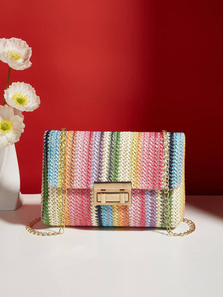 Summer Breeze Straw Purse