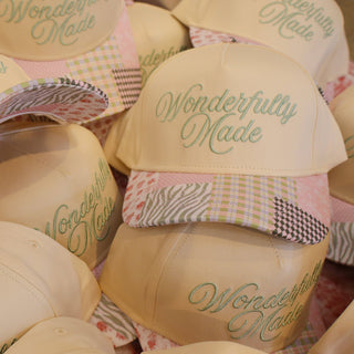 Wonderfully Made Embroidered Trucker Hat