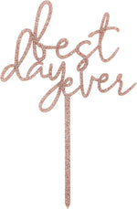 Best Day Cake Topper