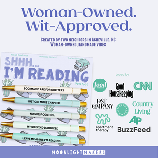 Shh, I'm Reading Pen Set