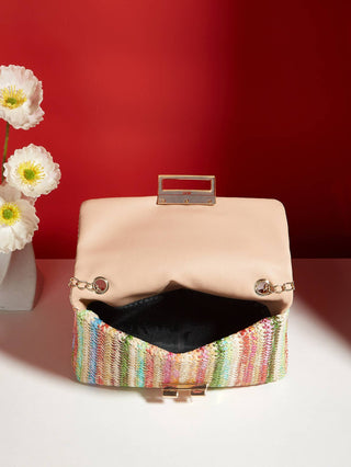 Summer Breeze Straw Purse