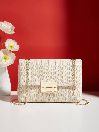 Summer Breeze Straw Purse
