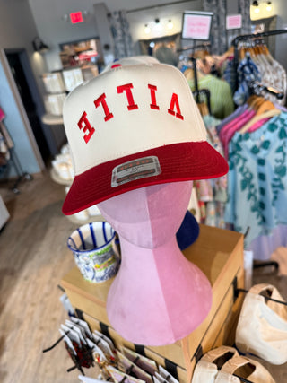 Cards Ville Red Trucker Hat