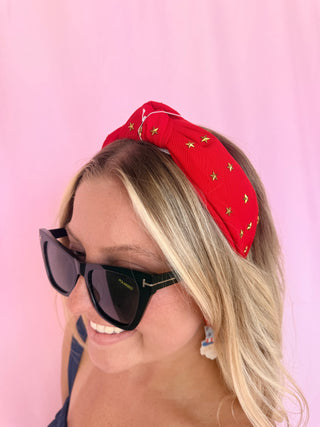 Stars Knotted Headband