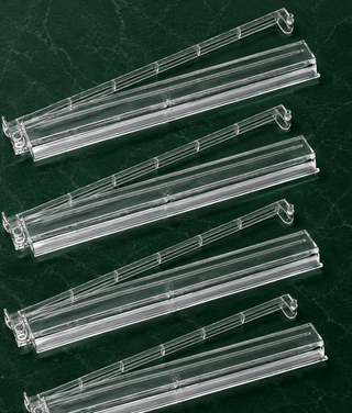 Clear Mahjong Tile Racks with Pushers Set