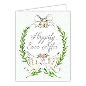 Happily Ever After Love Birds Greeting Card