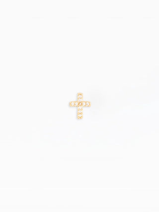 Luxe Pave Cross Charm