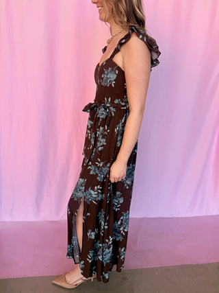 Sweetheart Floral Dress