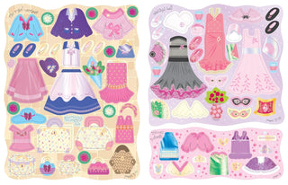 Sticker Dolly Dressing Princess Book