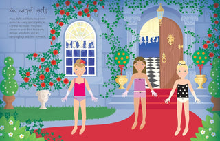 Sticker Dolly Dressing Princess Book