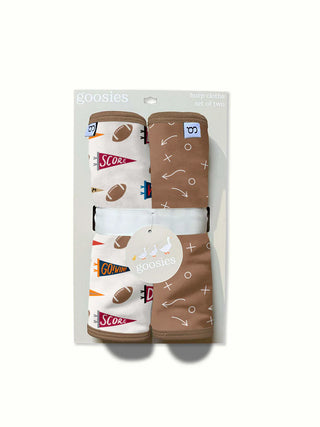 Varsity Burp Cloth Set