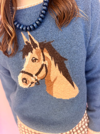 Horse Jacquared Sweater