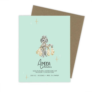 Life of a Birthday Girl - Dog Card | Showgirl