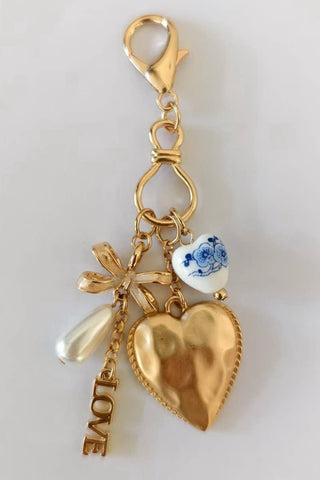 Bow/Love Bag Charm