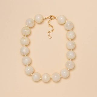 Beaded Stone Necklace