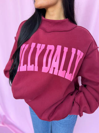 woman wearing a mockneck 