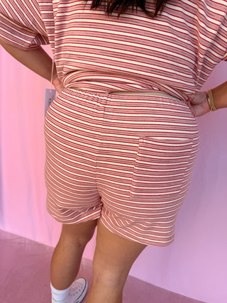 Morgan Stripe Shorts