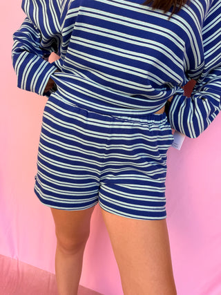 Double Stripe Terry Short