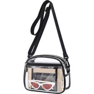 Black Clear Crossbody Bag