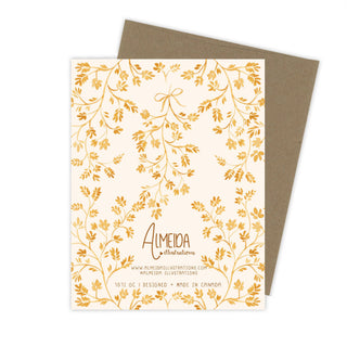 Ornate Wedding Day Card