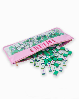 Cotton Candy Monkey Mahjong Bag