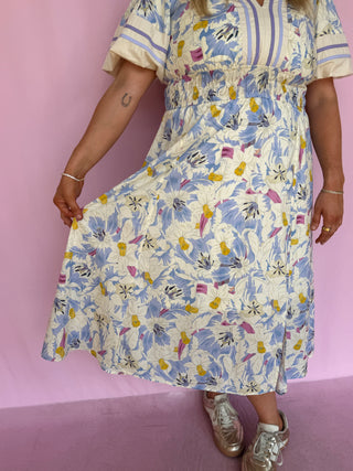 Soft Bloom Floral Dress- Curvy