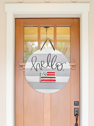 8" Flag of Flowers Attachment