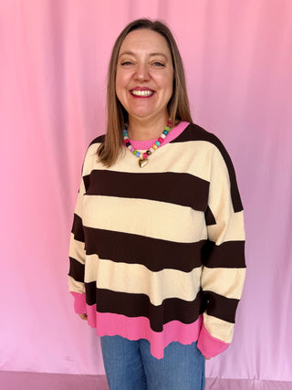 Stripe a Pose Sweater