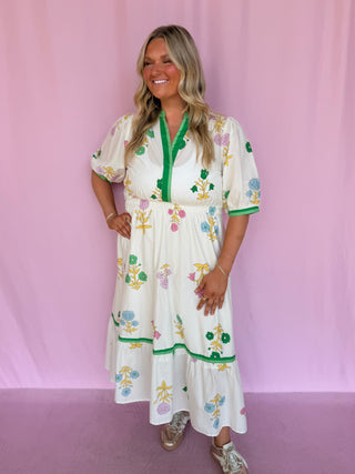 Petal Parade Dress- Curvy