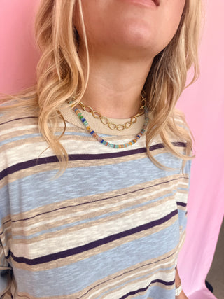 Drive Away Stripe Tee