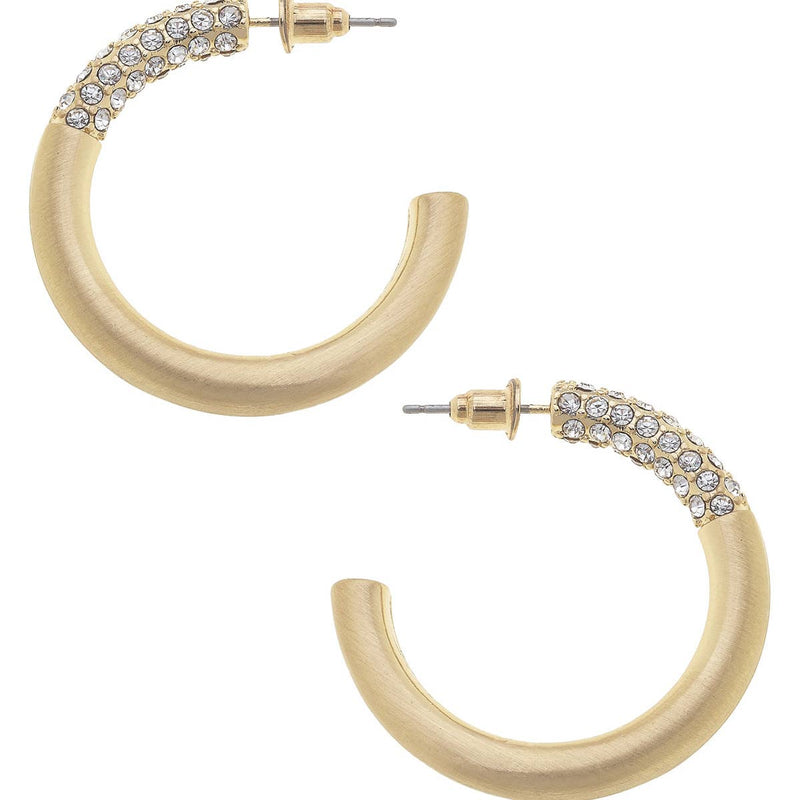 Adara Pave Hoop