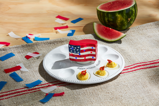 American Flag Light Up Sitter