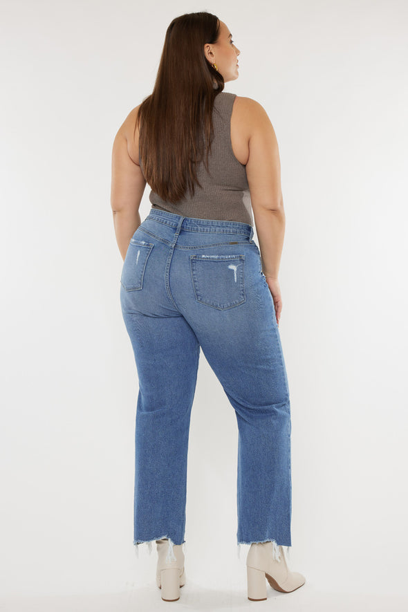 Annabelle Wide Leg Jeans- Curvy