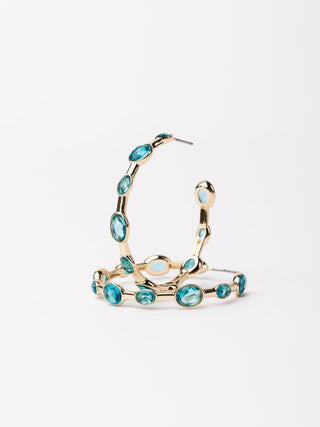 Aqua Allie Hoop