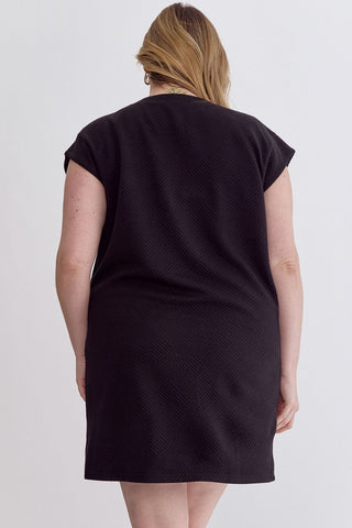 At Ease Dress- Curvy