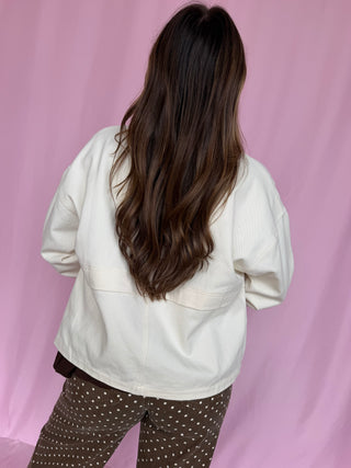 Gingham Contrast Jacket
