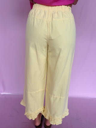 Ruffle Hem Pant